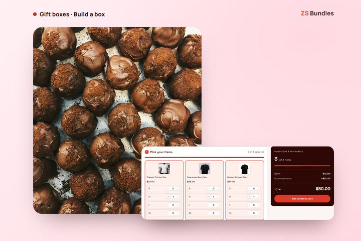 How to sell gift boxes on Shopify: ready-made sets and build-your-own boxes