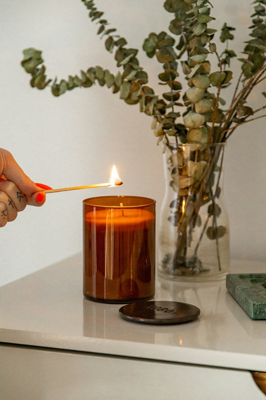 Amber Jar Candle